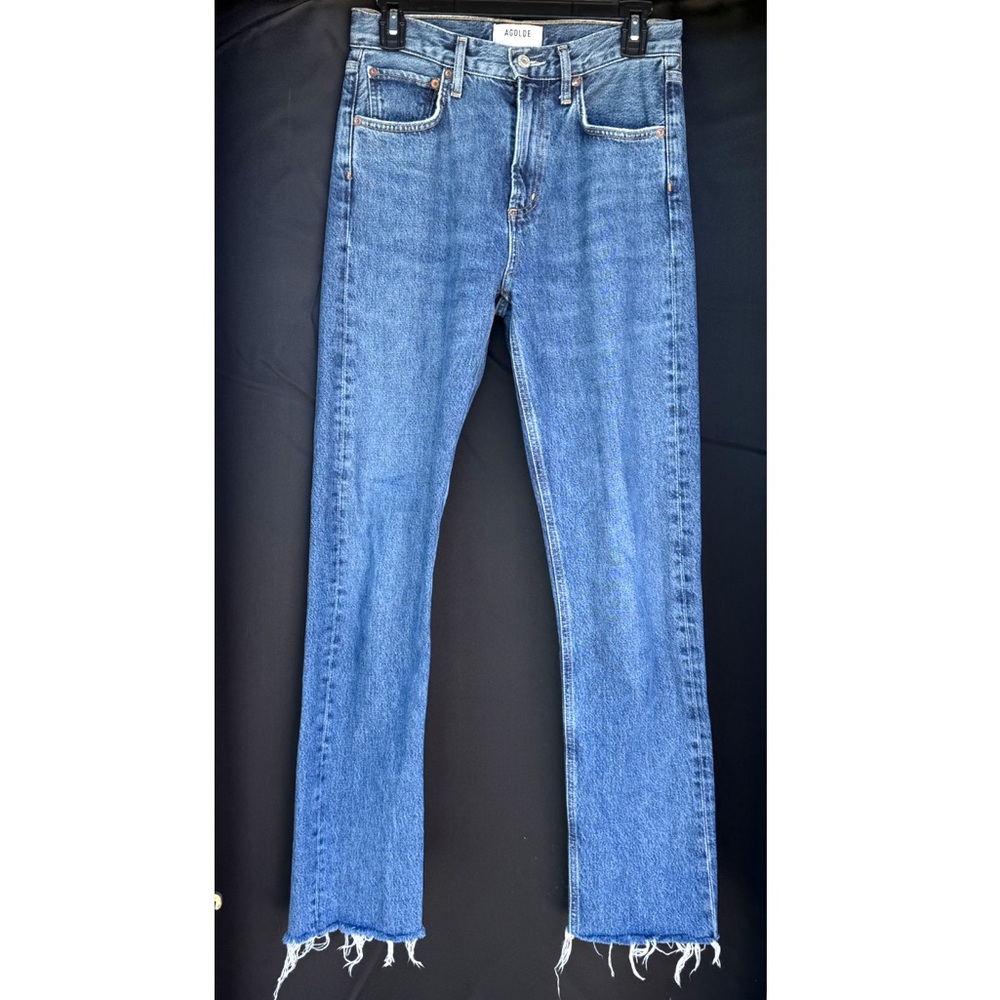 Agolde Cherie dark blue Straight Leg Jeans